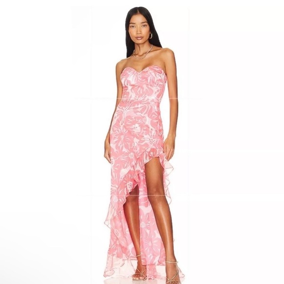 Amanda Uprichard Dresses & Skirts - Amanda Uprichard New York x Revolve Strapless Eden Maxi Dress Paquita floral L